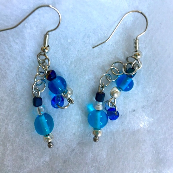 A Little Blue Pair Of Earrings - Picture 1 of 7
